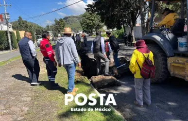 ¡Socavón en Toluca! Encuentran falla en bóveda del Río Verdiguel