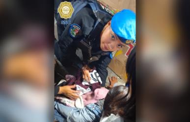 Bebé nace en el Metro Pantitlán con ayuda de policías