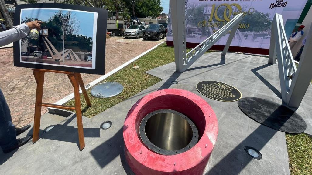 Cápsula del Tiempo en Ciudad Madero archivará recuerdos hasta el 2049