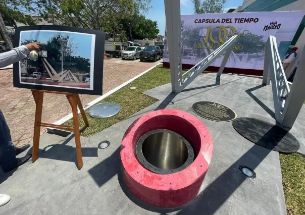 Cápsula del Tiempo en Ciudad Madero archivará recuerdos hasta el 2049