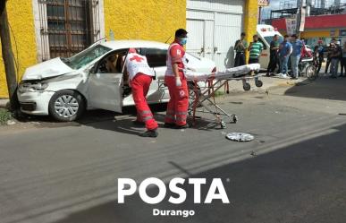 Video: Mujer embarazada resulta lesionada en fuerte choque