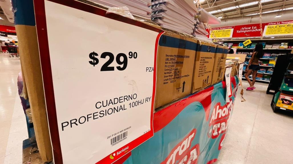 Sale más caros los útiles del kinder que de la secundaria