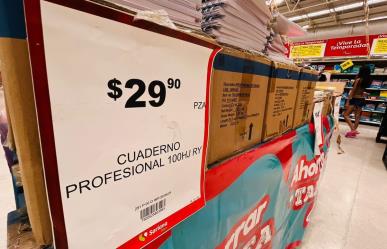 Sale más caros los útiles del kinder que de la secundaria