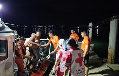 Rescate en altamar: Marina evacúa a pescador a 111 km del puerto de Progreso