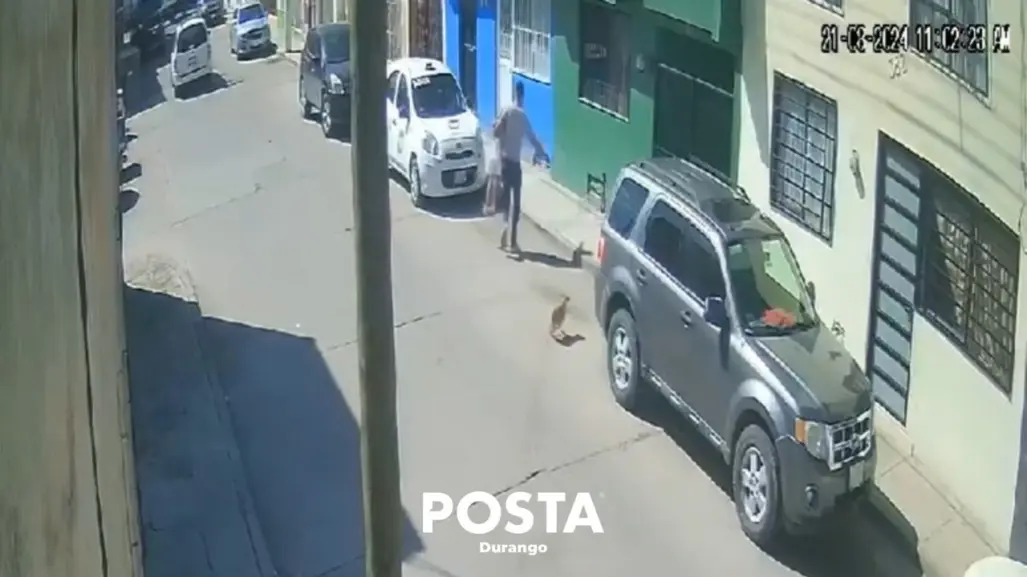 Captan en video sustracción de una niña por parte de su padre