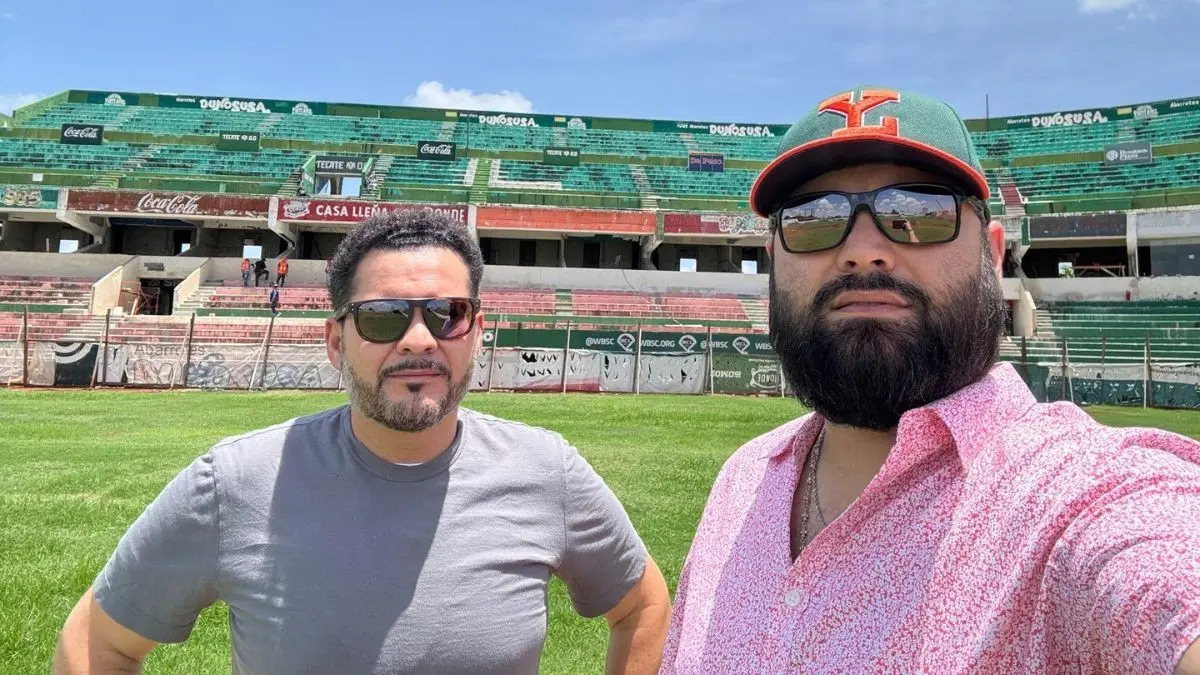 Erick y Juan José Arellano Hernández, dueños de Los Leones de Yucatán. Foto: Redes sociales