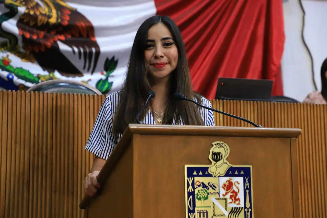 La diputada, Lilia Olivares. Foto: Armando Galicia