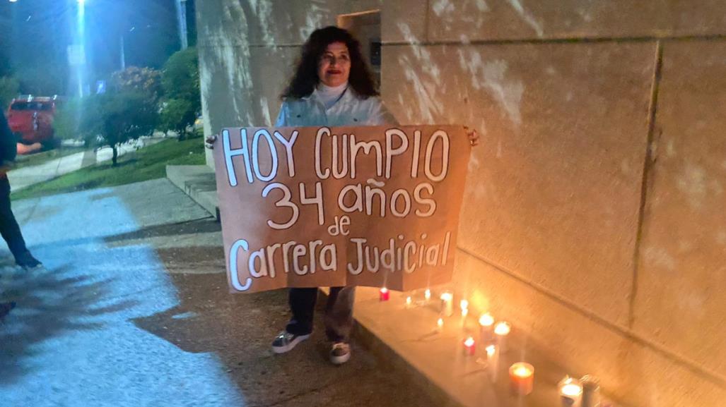 Jueces y Magistrados en Xalapa inician paro de labores contra Reforma Judicial