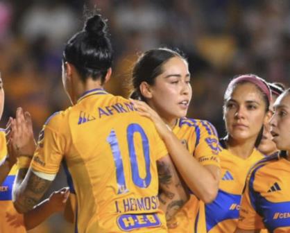 Tigres Femenil arrasa a Rayadas en Clásico internacional