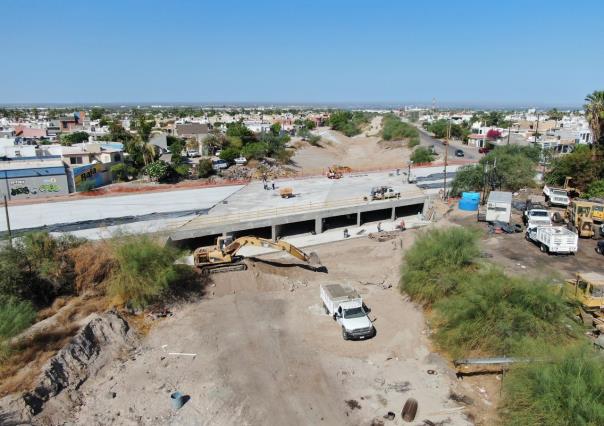 Puente Colosio en La Paz estará listo para las lluvias