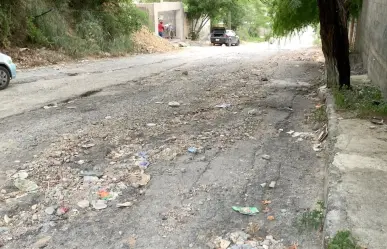 Habitantes de la colonia Pedro piden acciones de rehabilitación de calles