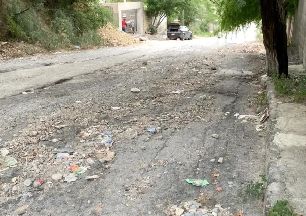 Habitantes de la colonia Pedro piden acciones de rehabilitación de calles