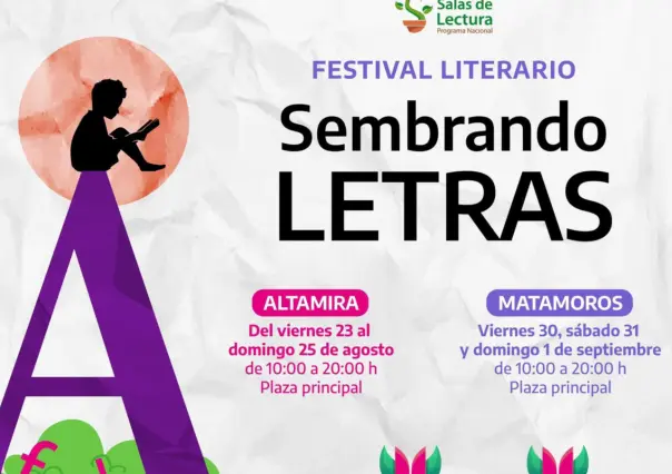 ITCA invita al festival sembrando letras, en Altamira