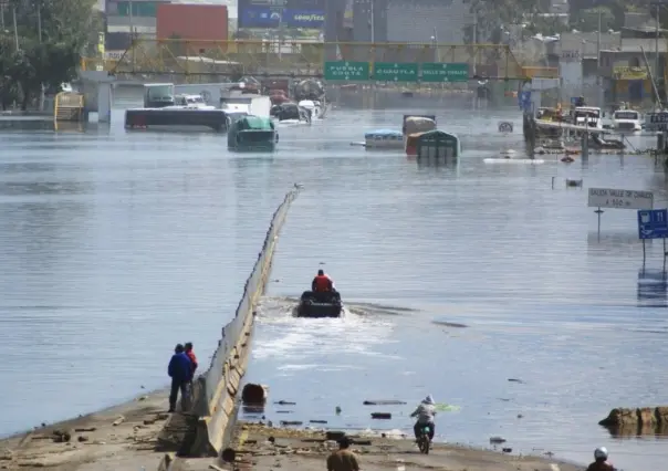 Valle de Chalco lleva 20 días continuos bajo el agua debido a las inundaciones