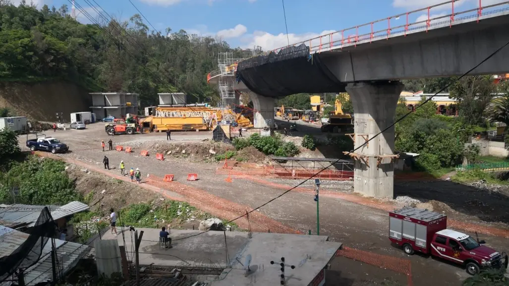 Hallan cadáver en obras del Tren Interurbano en Álvaro Obregón