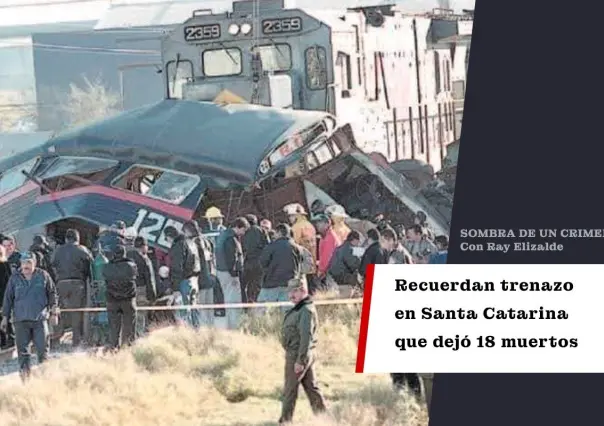 Los cuerpos estaban regados: recuerdan trenazo en Santa Catarina