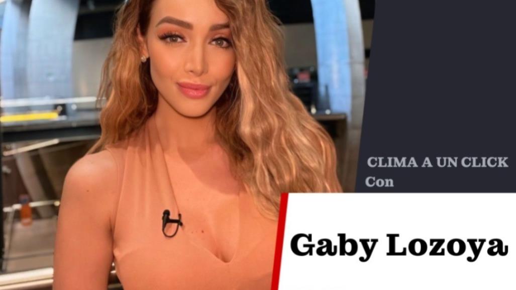 Jueves caluroso con 37 grados: Gaby Lozoya