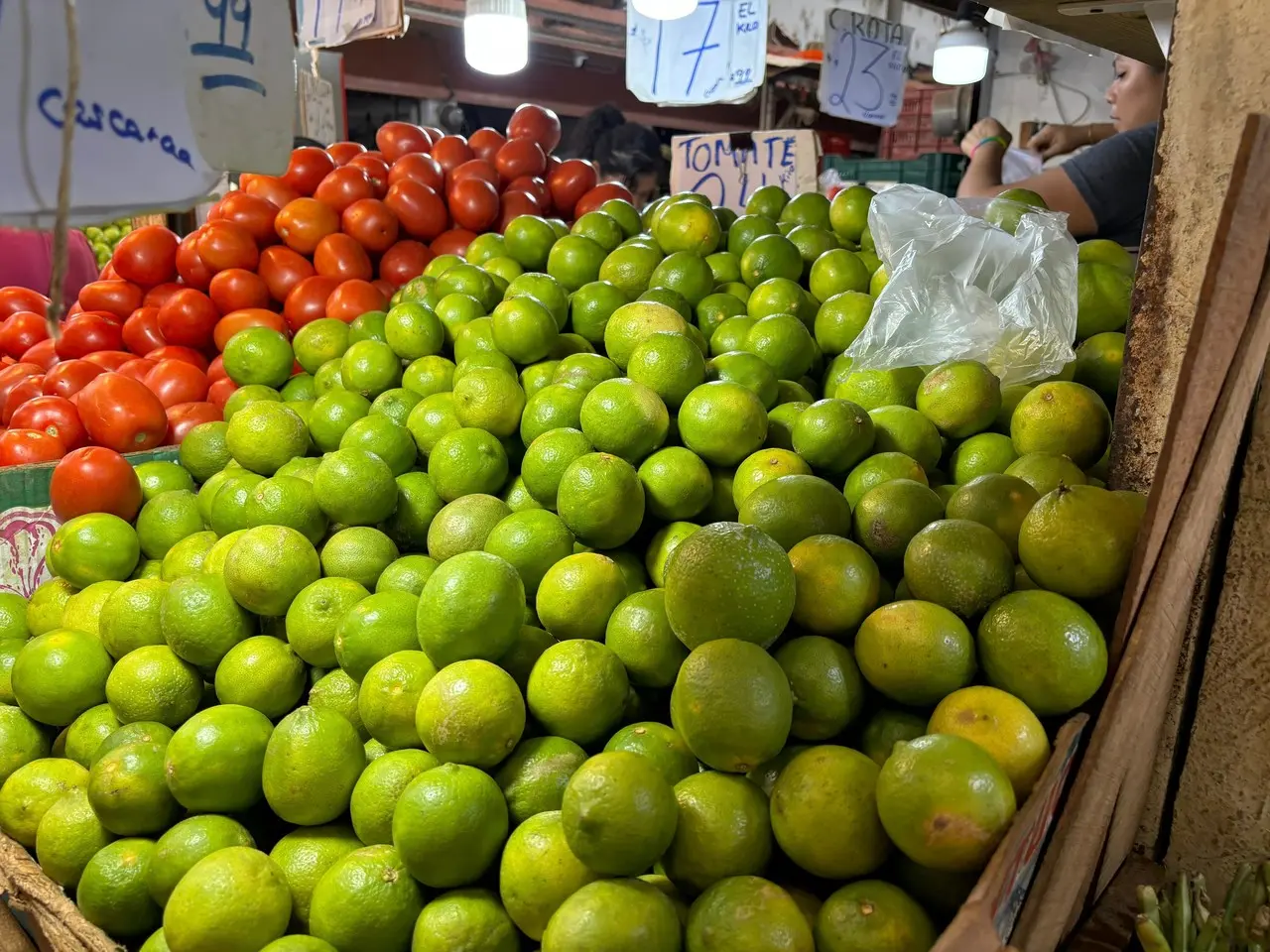 ¿Cuánto cuesta el kilo de limón en Mérida?. Foto. Alejandra Vargas.