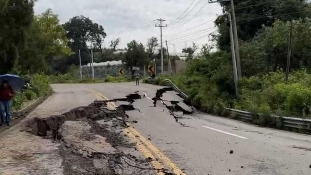 ¡Continúan deslaves en Tenancingo! Piden declaratoria de emergencia