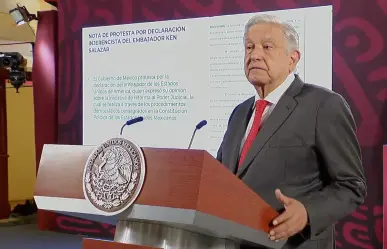 AMLO responde a Ken Salazar: Ningún país extranjero puede imponernos