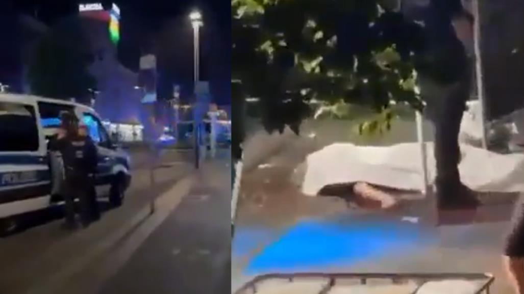 Hombre ataca con cuchillo en festival de Alemania y deja a 3 personas muertas