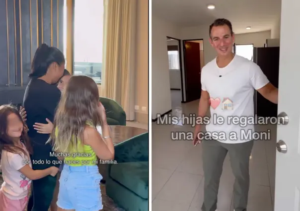 Empresario regala casa a una de sus empleadas en Monterrey | VIDEO