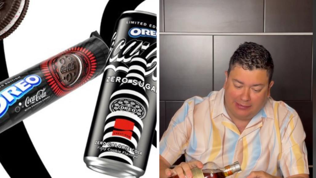 Tiktoker usa Oreo sabor Coca-Cola para hacer cuba | VIDEO