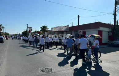 Manifestación en La Paz en contra de la reforma al Poder Judicial