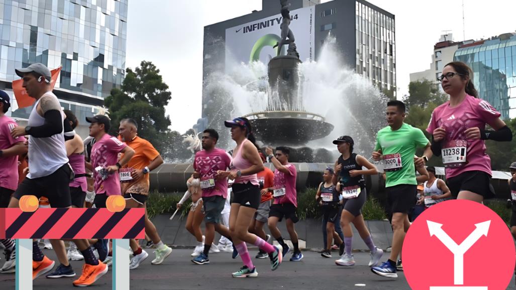 Maratón de la CDMX: Checa las calles cerradas, alternativas viales y más