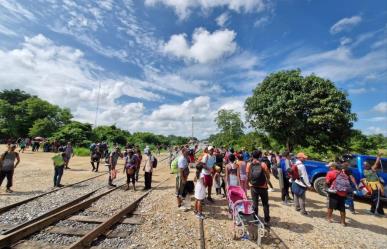 Atraviesan mil migrantes centroamericanos  por territorio veracruzano