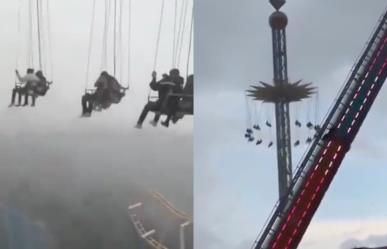 Six Flags México: Asistentes quedan atrapados a 70 metros de altura (VIDEO)