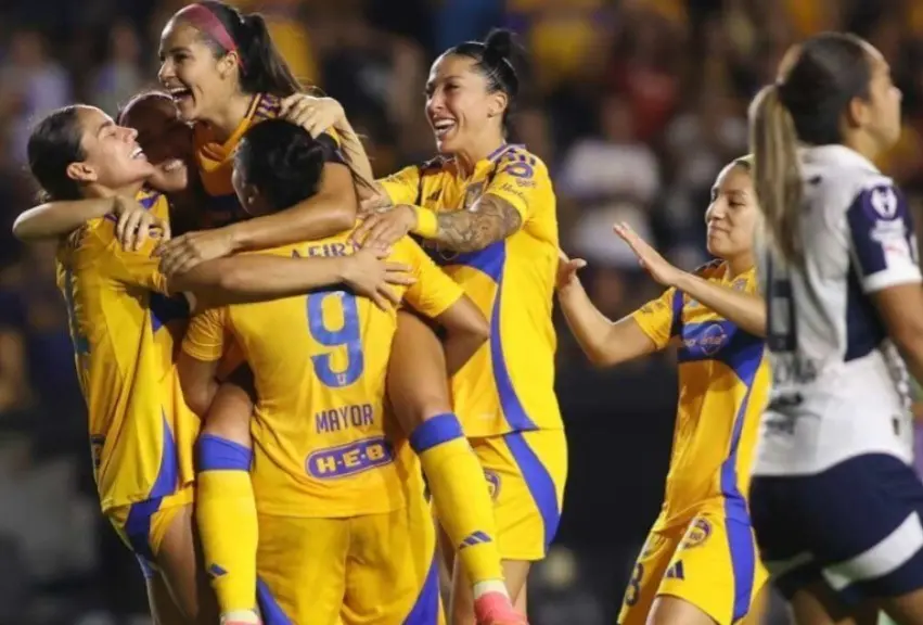 Consigue Tigres la mayor goleada en los Clásicos Regios femeniles