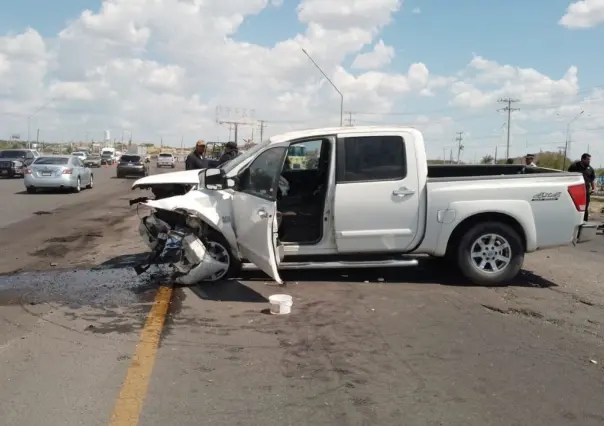 Accidente frontal en la carretera Federal 57 deja cinco lesionados en Agujita