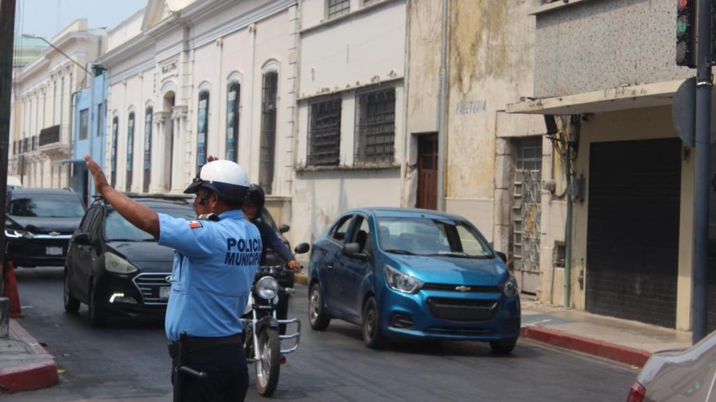 Policía Municipal de Mérida prepara operativo para el regreso a clases