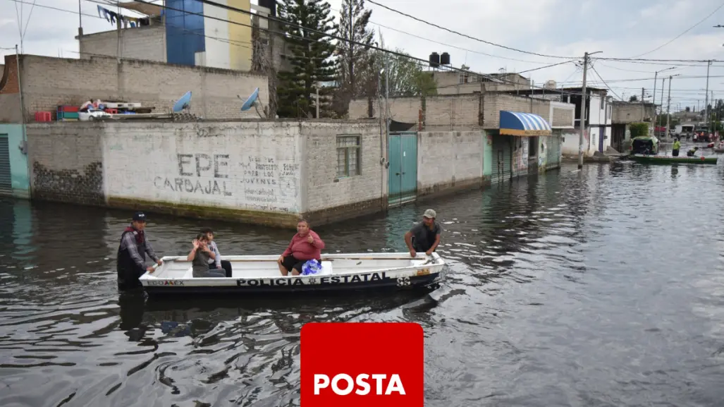 Chalco estará inundado dos semanas más por trabajos, según autoridades