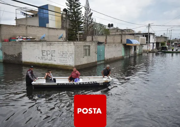 Chalco estará inundado dos semanas más por trabajos, según autoridades