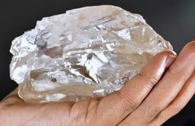 Encuentran diamante de 2,492 quilates: El segundo más grande del mundo