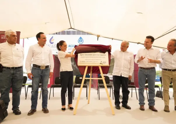 Inauguración de Agua Saludable para la Laguna de Lerdo, Durango