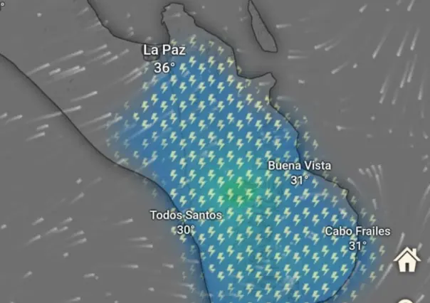 Se pronostican lluvias y chubascos en Baja California Sur