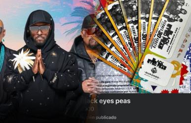 Ya hay revendedores para concierto gratuito de Black Eyed Peas en Durango