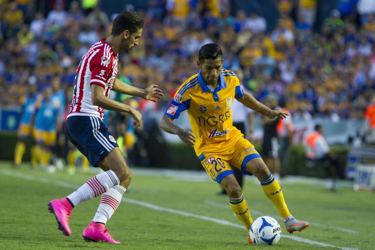 Tigres vs Chivas. Foto: X@Tigres Oficial