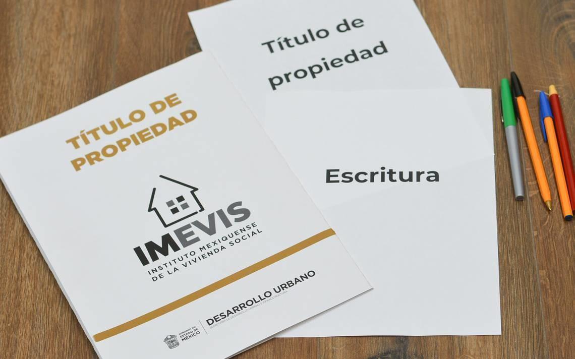 IMEVIS entregará 100,000 títulos de propiedad en el Edomex. Foto: Gobierno Estatal