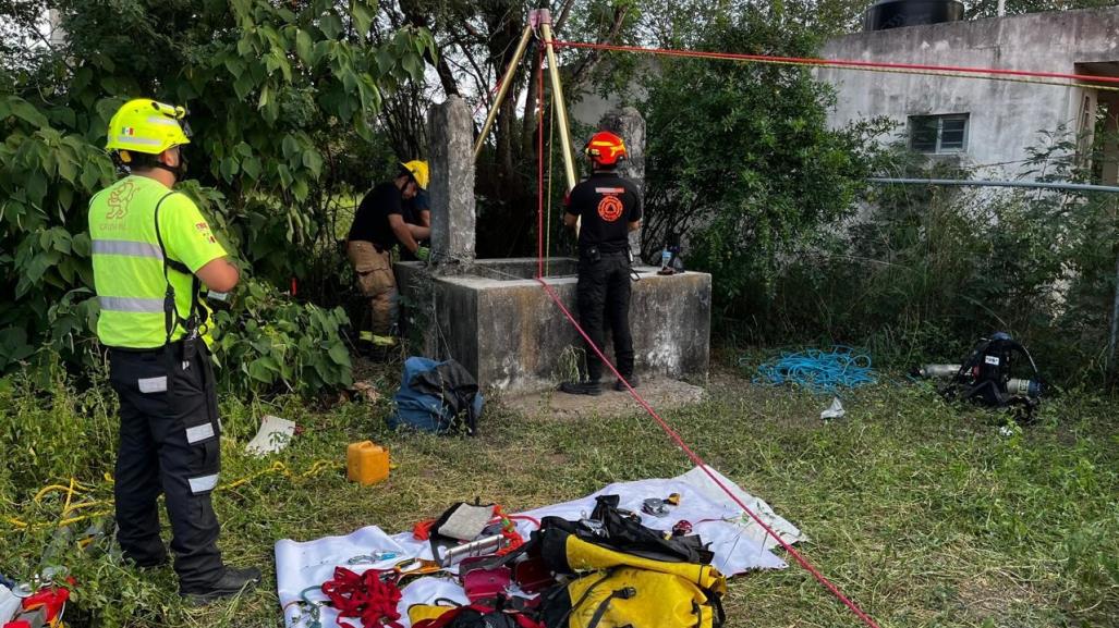 Hombre muere al caer en una noria en ejido El Freno de Linares