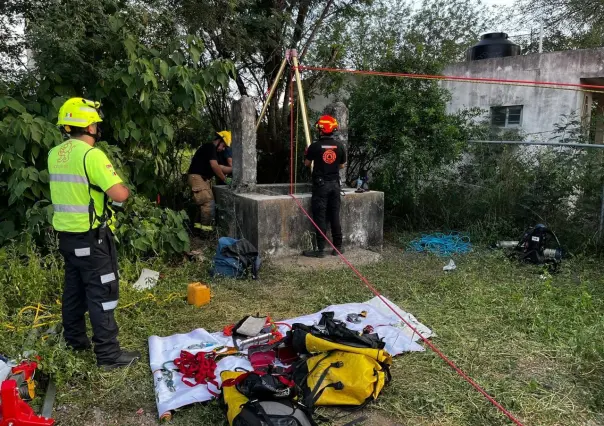 Hombre muere al caer en una noria en ejido El Freno de Linares