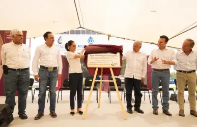 Inauguración de la segunda etapa de la obra Agua Saludable para la laguna