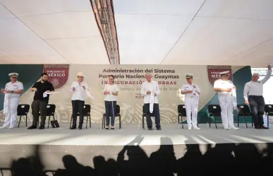 Inauguración de obras del Sistema Portuario Nacional en Guaymas Sonora