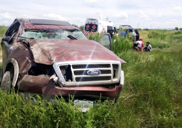 Volcadura carretera acaba con la vida de una señora de 65 años