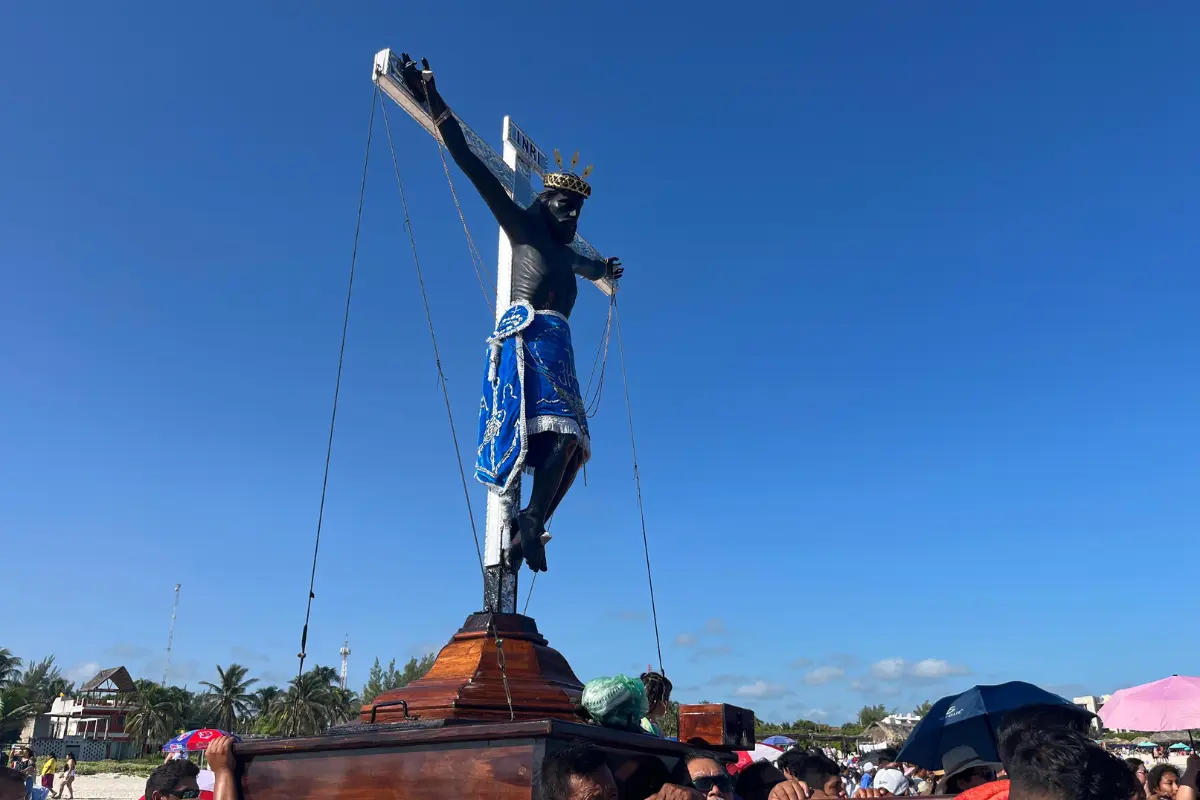 Cristo Negro en Yucatán, Foto: POSTA México