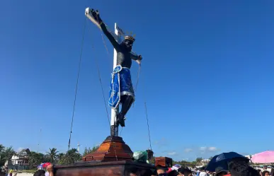 El Cristo negro de Sisal, cumple 70 años de tradición con procesión en Yucatán