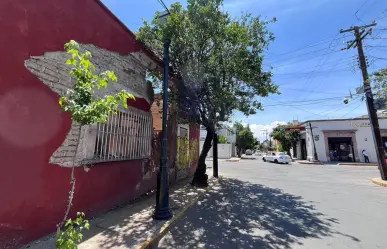 Edificación al borde de colapsar en el Centro Histórico de Durango